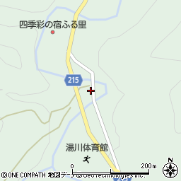 岩手県和賀郡西和賀町湯川５３地割82周辺の地図