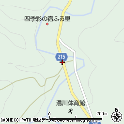 岩手県和賀郡西和賀町湯川５３地割75周辺の地図