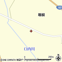 岩手県北上市口内町堰根67-2周辺の地図