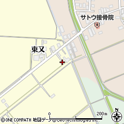 秋田県横手市雄物川町深井東又141周辺の地図