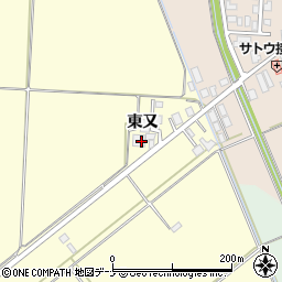 秋田県横手市雄物川町深井東又247周辺の地図