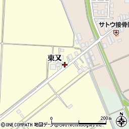 秋田県横手市雄物川町深井東又249周辺の地図