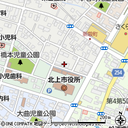 株式会社寿広北上市　市営住宅管理センター周辺の地図