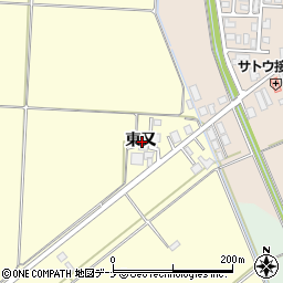 秋田県横手市雄物川町深井東又周辺の地図