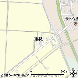秋田県横手市雄物川町深井東又255周辺の地図