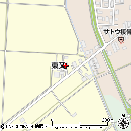秋田県横手市雄物川町深井東又254周辺の地図