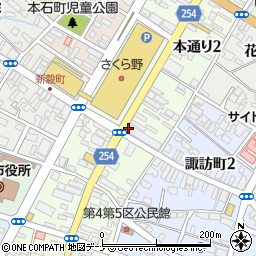 有限会社松屋呉服店総合衣料松屋周辺の地図