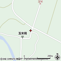 秋田県由利本荘市東由利舘合前田25-3周辺の地図
