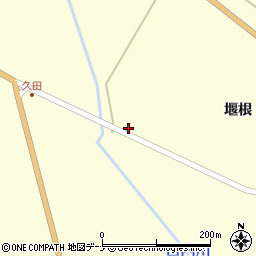 岩手県北上市口内町堰根225周辺の地図