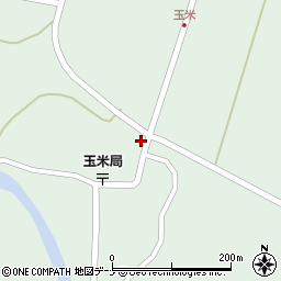 秋田県由利本荘市東由利舘合前田19周辺の地図