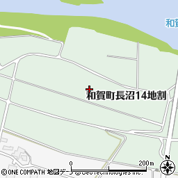 岩手県北上市和賀町長沼１４地割周辺の地図