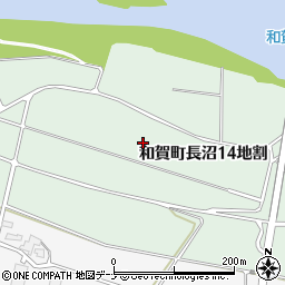 岩手県北上市和賀町長沼（１４地割）周辺の地図