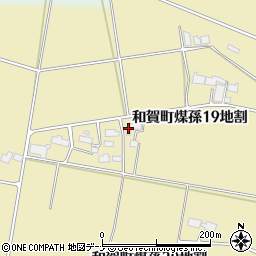 岩手県北上市和賀町煤孫１９地割周辺の地図