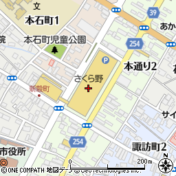 岩手銀行さくら野北上店 ＡＴＭ周辺の地図