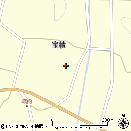 岩手県北上市口内町宝積151周辺の地図