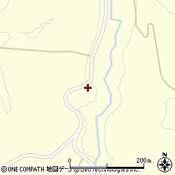 秋田県由利本荘市東由利宿名古25周辺の地図