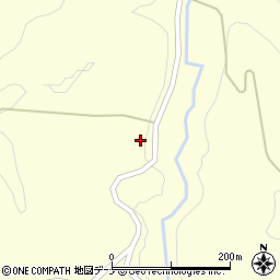 秋田県由利本荘市東由利宿名古23周辺の地図