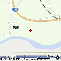 秋田県横手市山内大沢矢櫃31周辺の地図