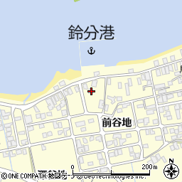 秋田県にかほ市平沢前谷地67周辺の地図
