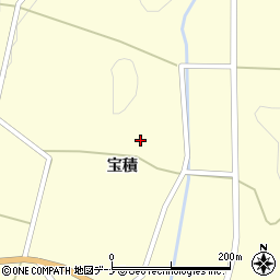 岩手県北上市口内町宝積153周辺の地図