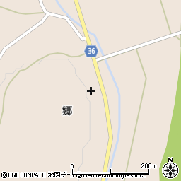 秋田県横手市雄物川町今宿郷12周辺の地図