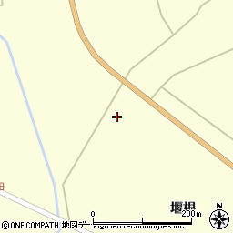 岩手県北上市口内町堰根203周辺の地図