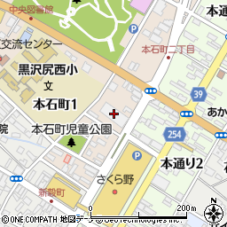 東日本電信電話北上電話交換所周辺の地図