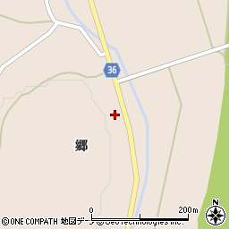 秋田県横手市雄物川町今宿郷11周辺の地図