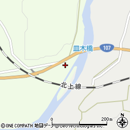 秋田県横手市山内大沢矢櫃6周辺の地図