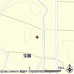 岩手県北上市口内町宝積184周辺の地図