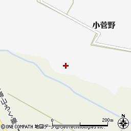 秋田県由利本荘市小菅野小坂下6周辺の地図