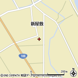 秋田県由利本荘市川西中坪190周辺の地図