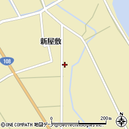 秋田県由利本荘市川西中坪87周辺の地図