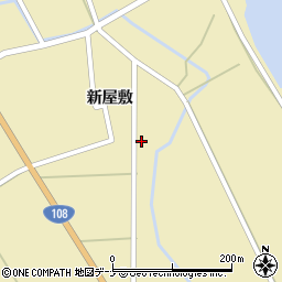 秋田県由利本荘市川西中坪159周辺の地図