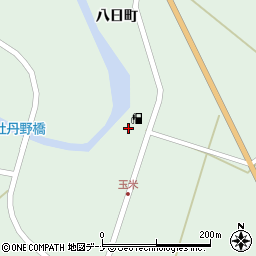 秋田県由利本荘市東由利舘合前田9-2周辺の地図