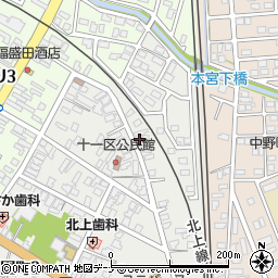 藤田静翠書道教室周辺の地図