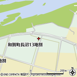 岩手県北上市和賀町長沼１３地割周辺の地図