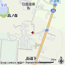 秋田県横手市婦気大堤街道下31-5周辺の地図