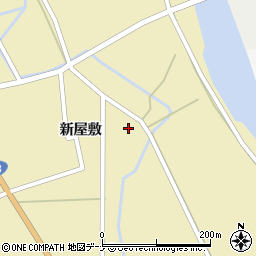 秋田県由利本荘市川西新屋敷93-2周辺の地図