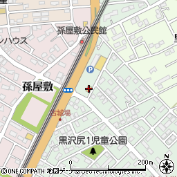 ファミリーマート北上黒沢尻一丁目店周辺の地図