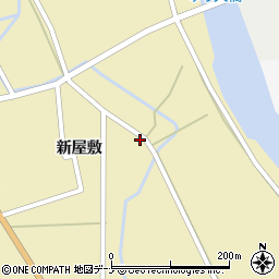 秋田県由利本荘市川西新屋敷93-3周辺の地図