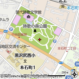 岩手県北上市本石町周辺の地図