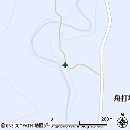 秋田県由利本荘市東由利田代舟打場2周辺の地図