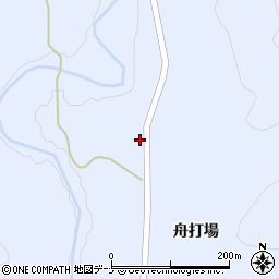 秋田県由利本荘市東由利田代舟打場77周辺の地図