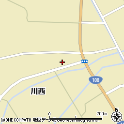 秋田県由利本荘市川西米山下94周辺の地図
