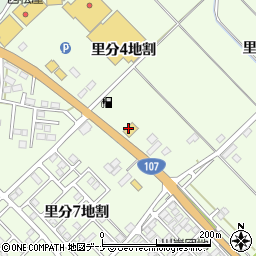 スシロー 北上店周辺の地図