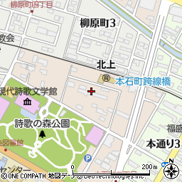 岩手東芝エレクトロニクス株式会社　本石寮周辺の地図