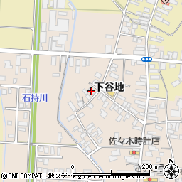 秋田県横手市雄物川町今宿下谷地70周辺の地図