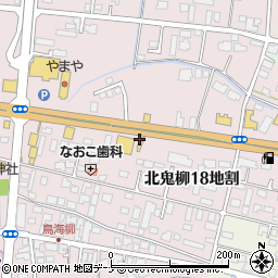 ら〜麺屋めん丸 北上インター店周辺の地図