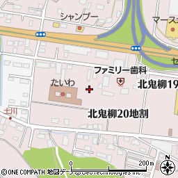 岩手県北上市北鬼柳１９地割88周辺の地図